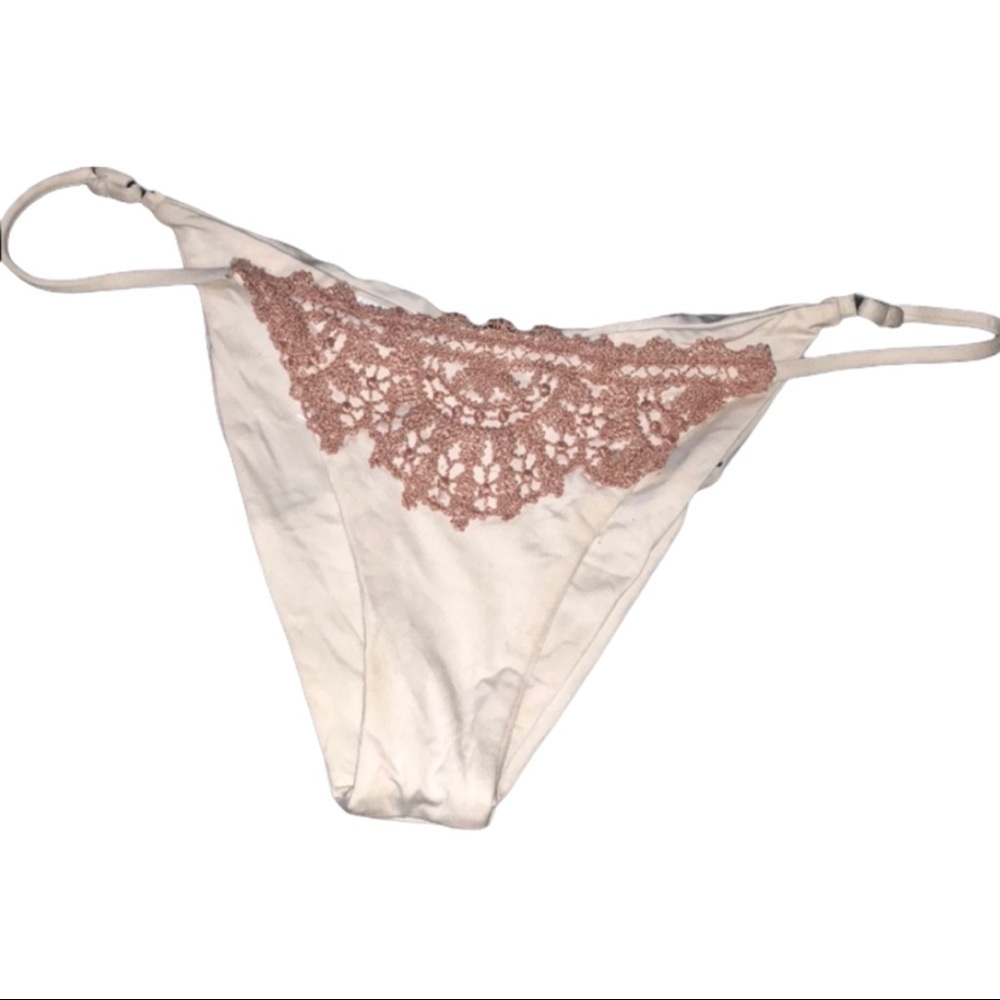 Blue Life Ruched‎ Bikini Bottom